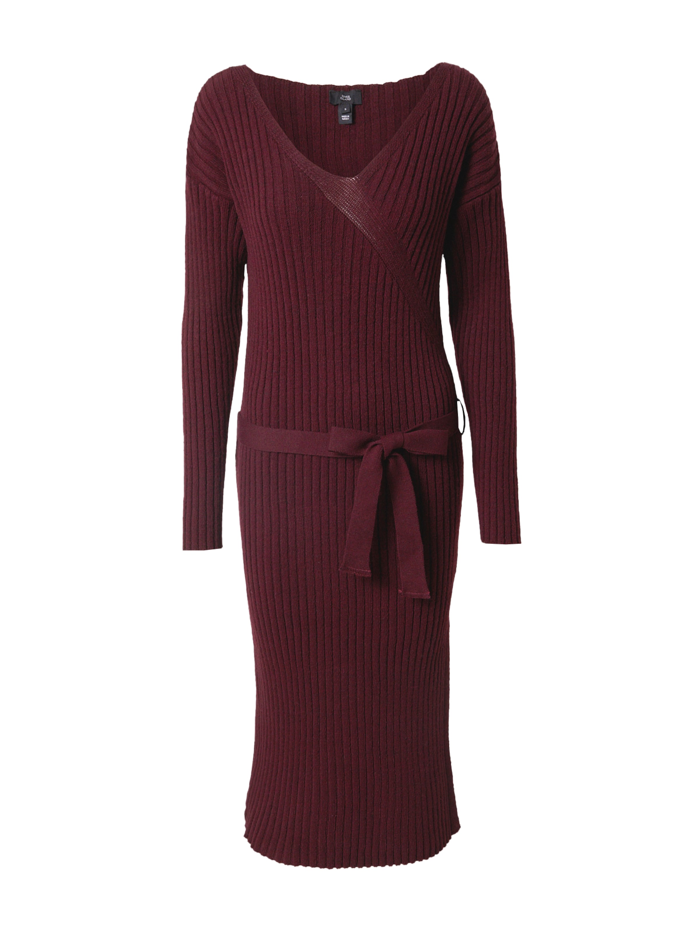 sarkans River Island Adīta kleita: no priekšpuses