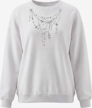 MYMO - Sudadera en blanco: frente
