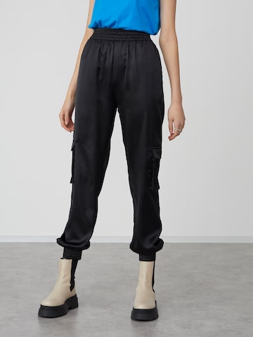 LeGer by Lena Gercke Tapered Trousers 'Leni' in Black: front