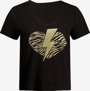 Deeluxe Shirt 'Lovers' in Zwart: voorkant