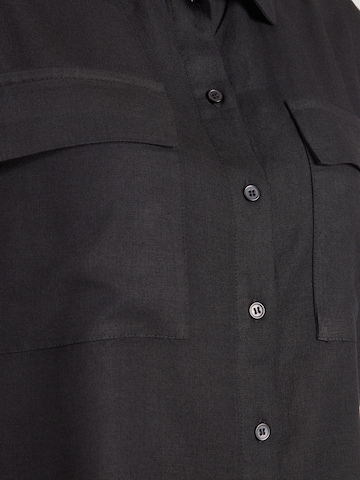 Chemisier 'AWRYDER FABIANA' VERO MODA en noir
