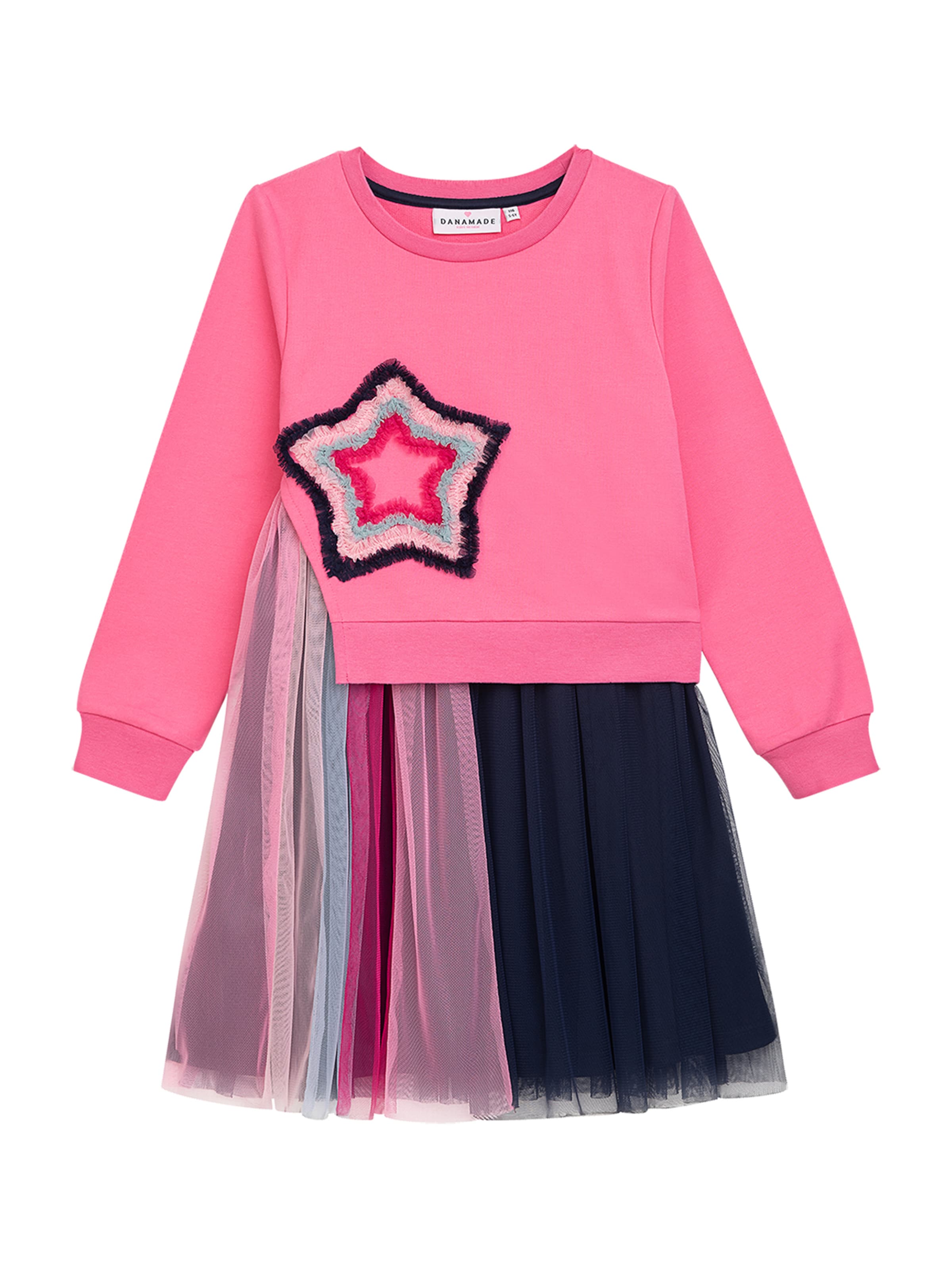 Danamade Kjole i pink: forside