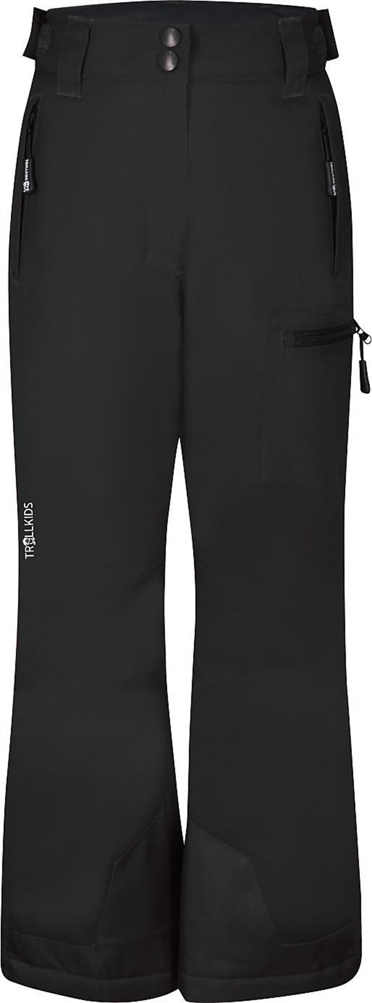 TROLLKIDS Workout Pants in Black: front