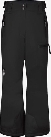 TROLLKIDS Outdoor Pants in Black: front