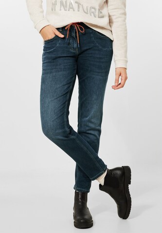 CECIL Slimfit Jeans 'Tracey' in Blauw: voorkant