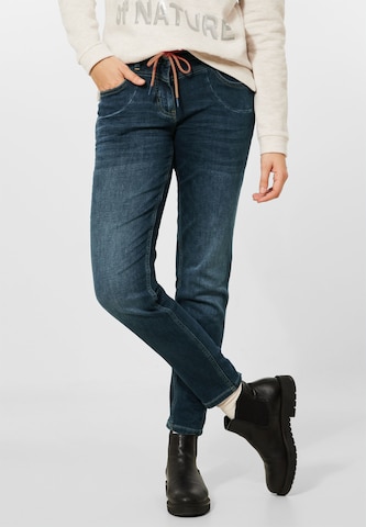 Slimfit Jeans 'Tracey' di CECIL in blu: frontale