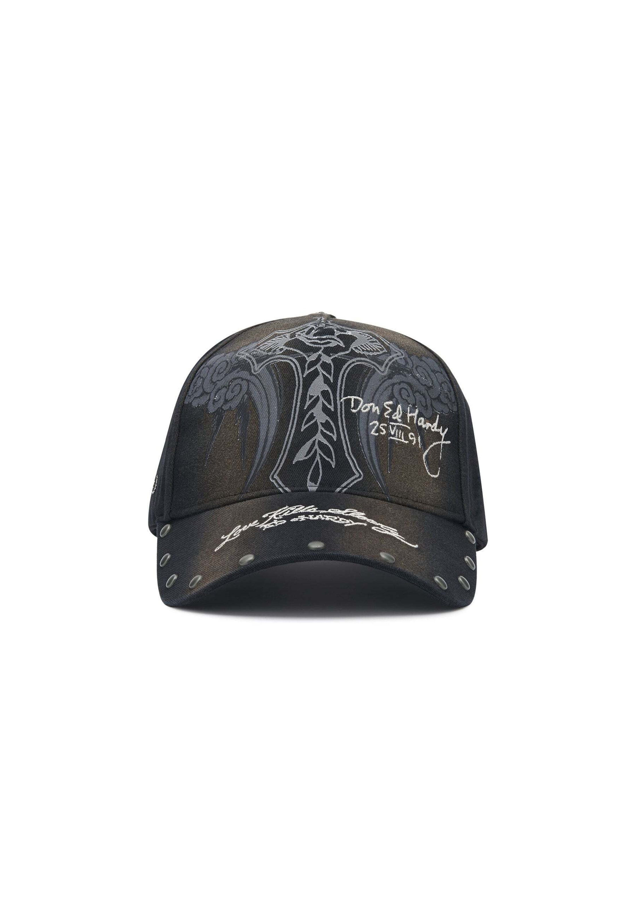 Ed Hardy Keps i svart