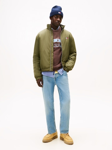 Tommy Jeans Tussenjas 'ESSENTIAL' in Groen