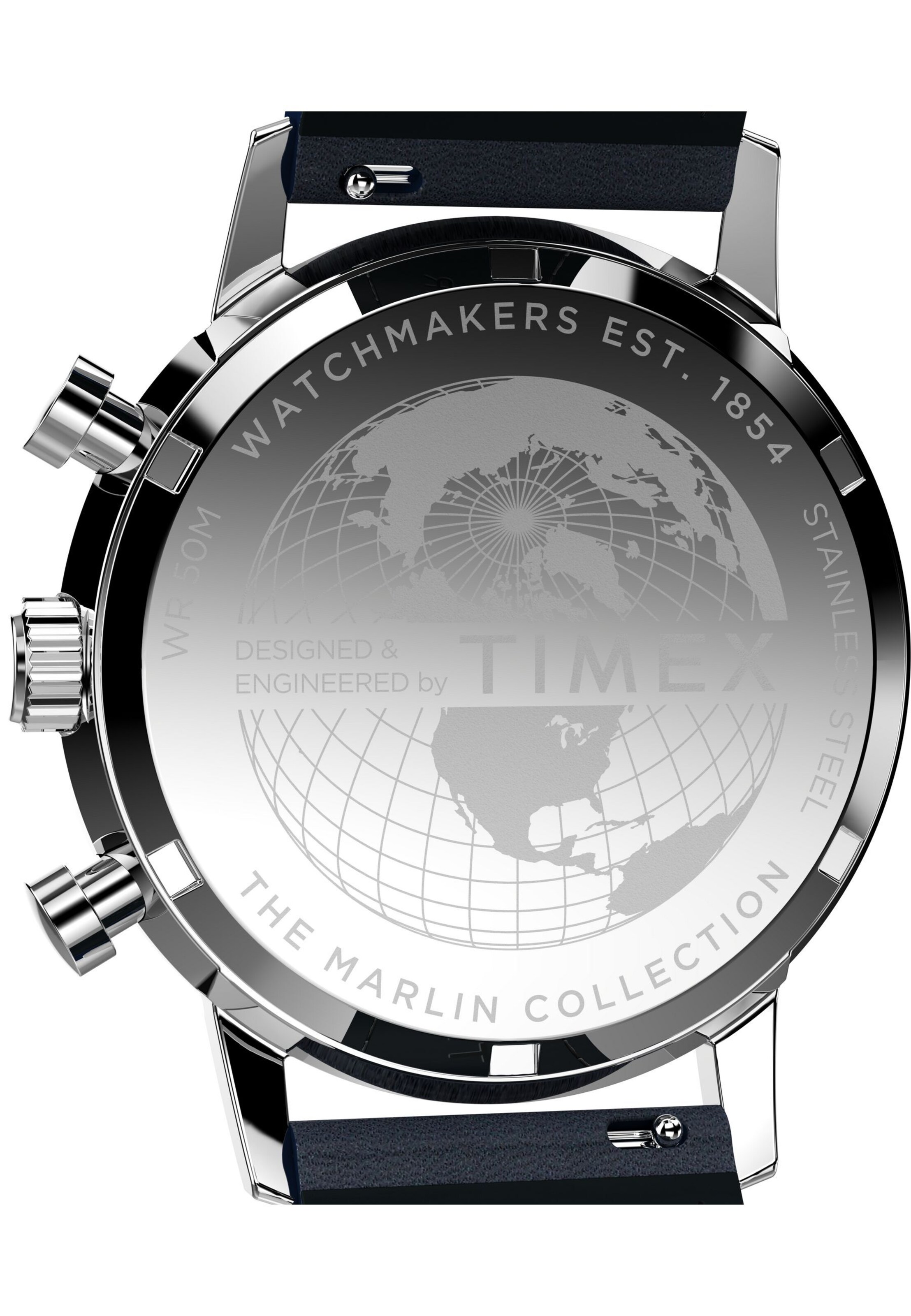 Montre à affichage analogique 'Marlin' TIMEX en bleu