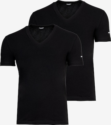 DSQUARED2 - Camiseta en negro: frente