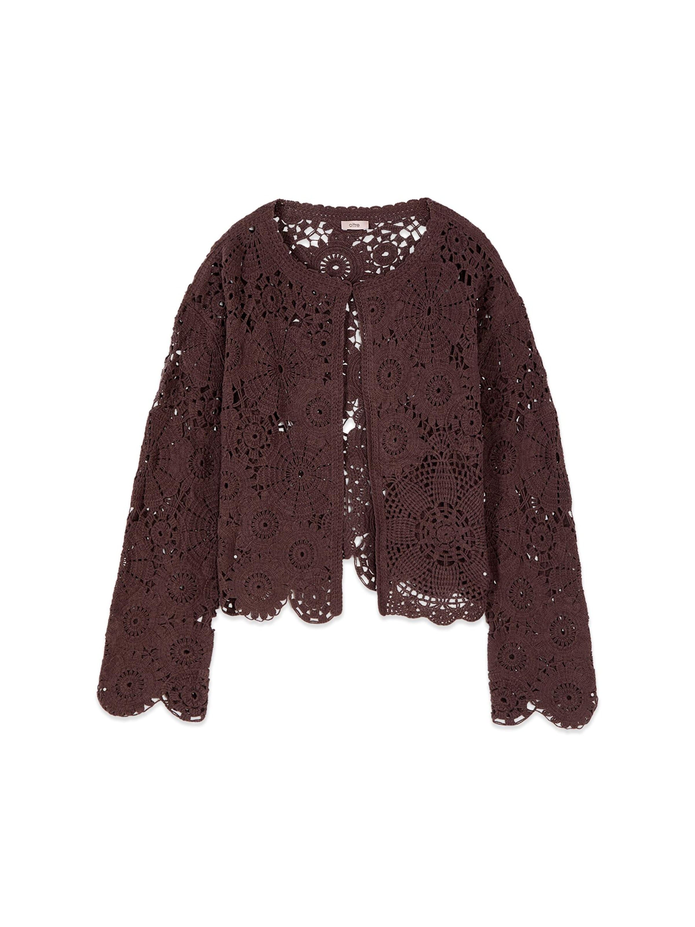 oltre Sweater in Brown: front