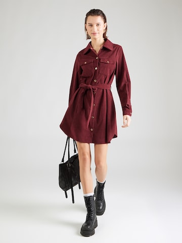 ABOUT YOU Skjortklänning 'Farina' i röd: framsida