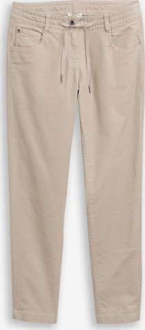 Pantalon TOM TAILOR en gris : devant