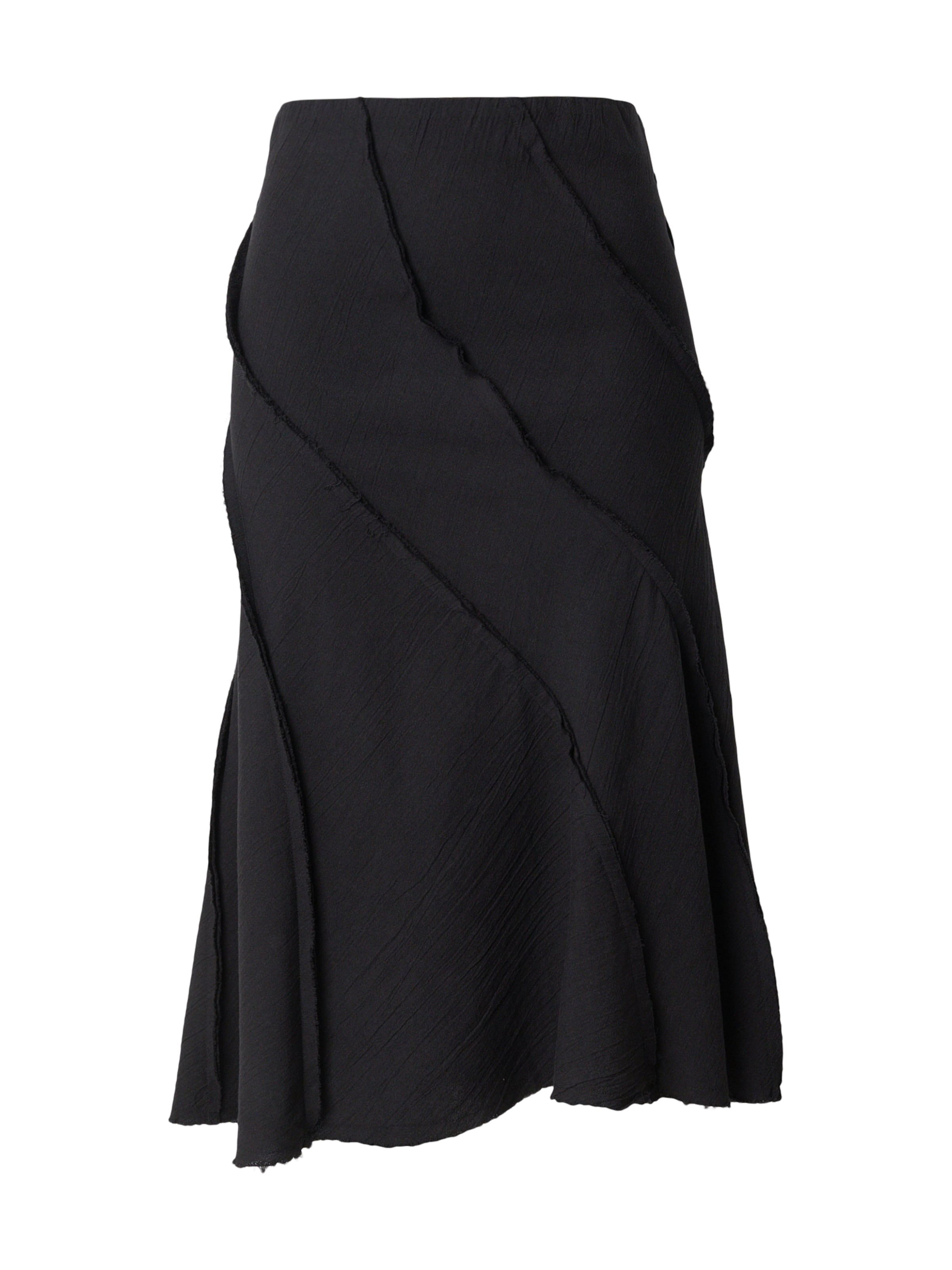 WEEKDAY Sukňa 'Luisa' - Čierna: predná strana