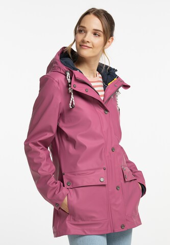 Veste fonctionnelle Schmuddelwedda en rose : devant