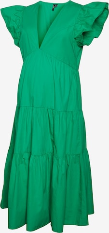 Vero Moda Maternity - Vestido 'Jarlotte' em verde: frente