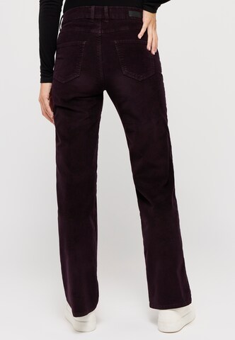 Regular Pantalon Angels en rouge