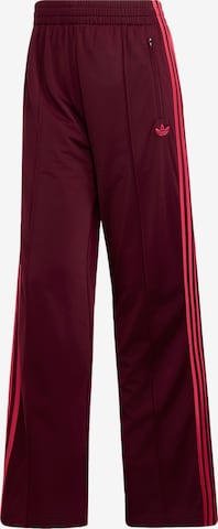 ADIDAS ORIGINALS Панталон 'Firebird' в червено: отпред