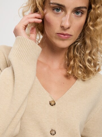 CROSS JEANS Strickjacke in Beige
