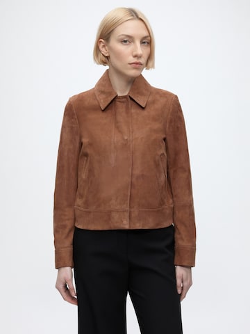 Veste mi-saison 'Samaro' BOSS en marron : devant