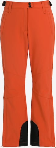 Pantalon fonctionnel Ulla Popken en orange : devant