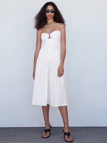 Robe 'Saritas' MANGO en blanc