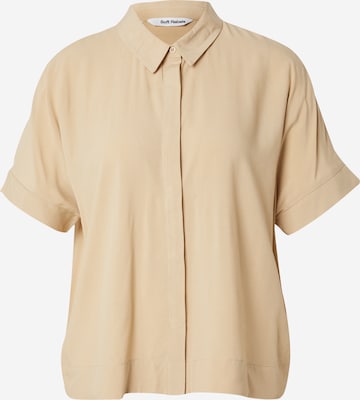 Soft Rebels Blouse 'Freedom' in Brown: front