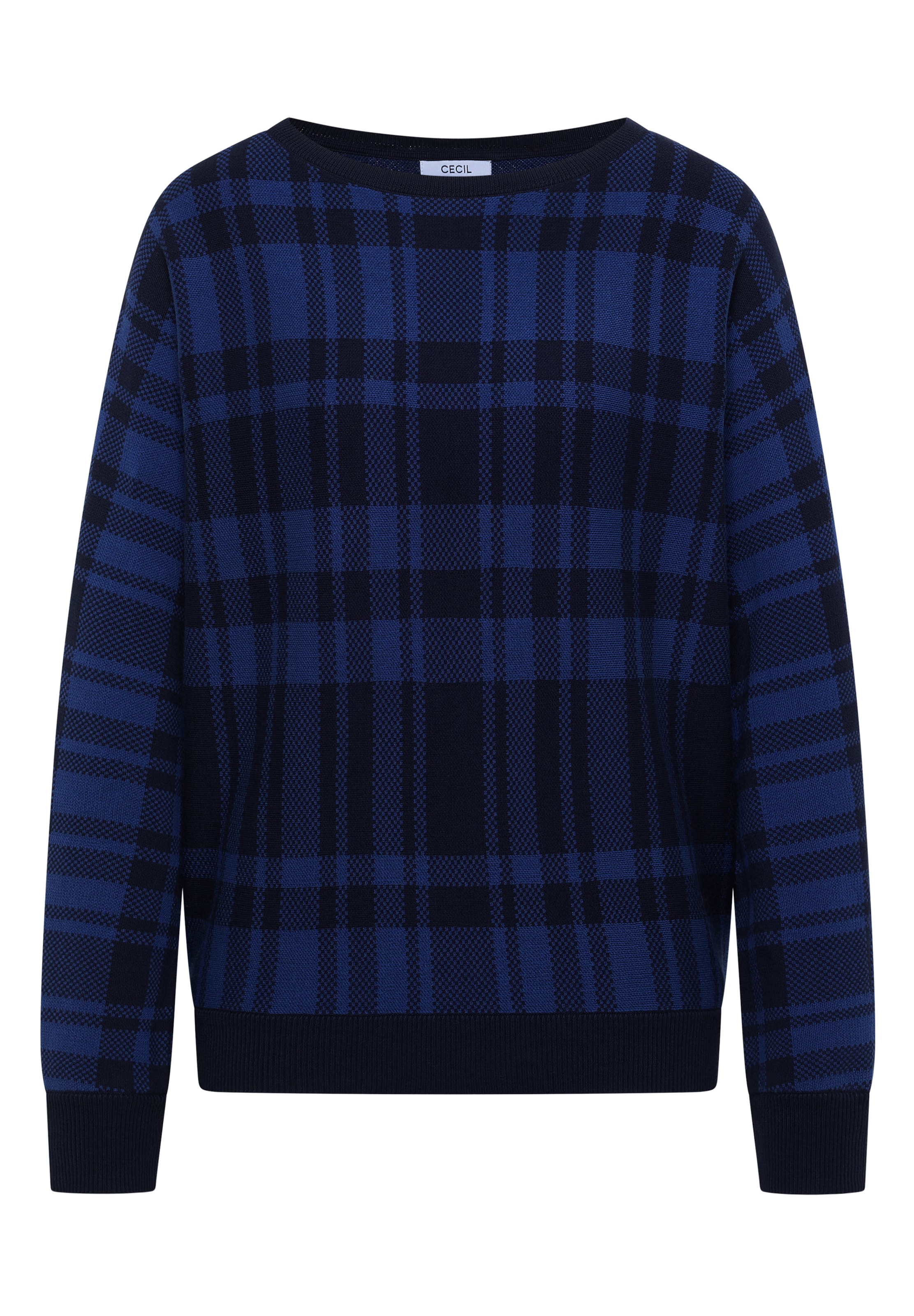CECIL Sweater 'Dolman' in XXXL in Cobalt blue / Dark blue, Item view