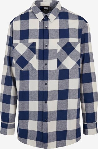 Regular fit Camicia di Urban Classics in blu: frontale