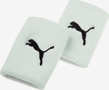 PUMA Sweatband in White: front