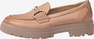 LLOYD Classic Flats in Brown: front