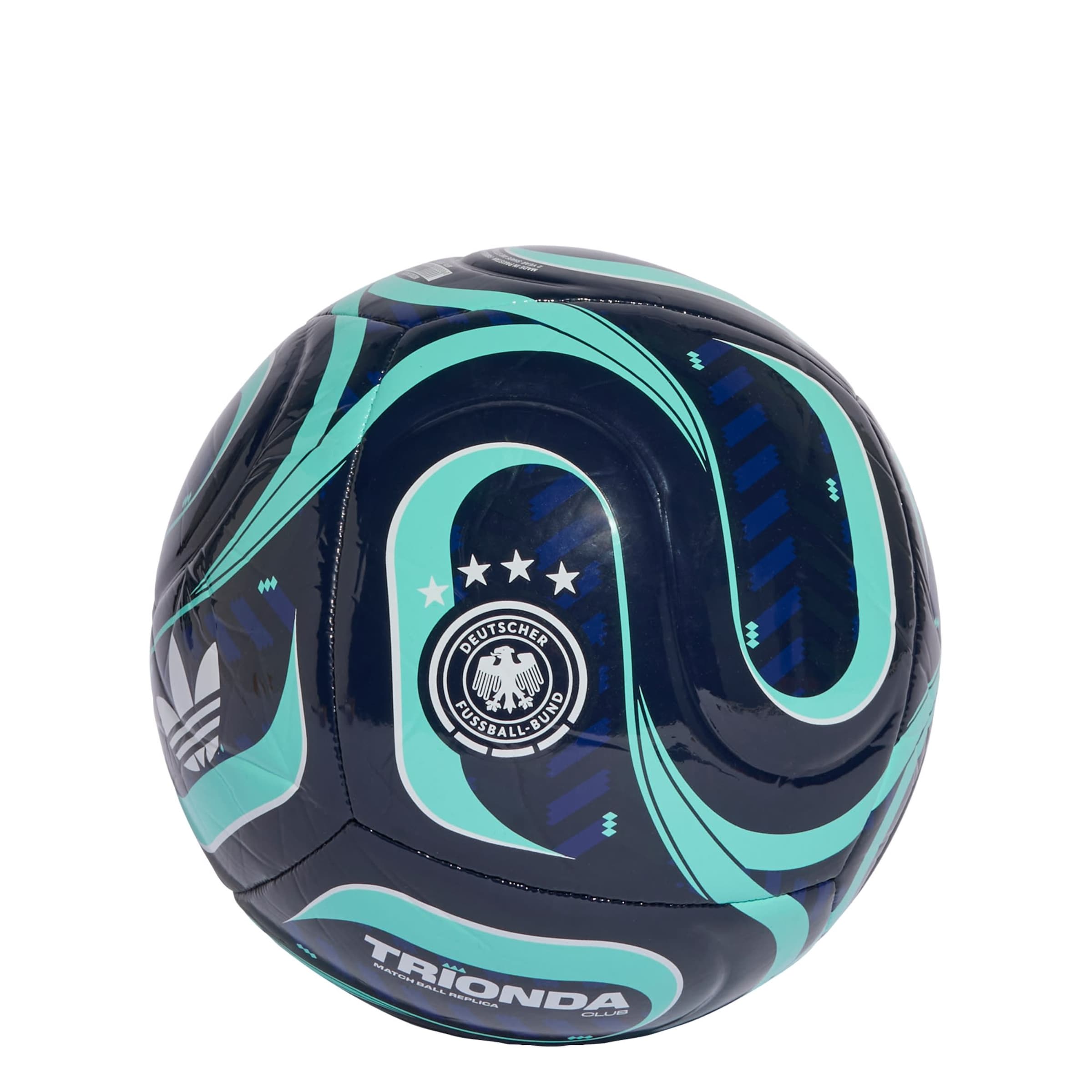 ADIDAS PERFORMANCE Ball 'Trionda Germany Away Club' in Blue / Navy / Aqua / White, Item view