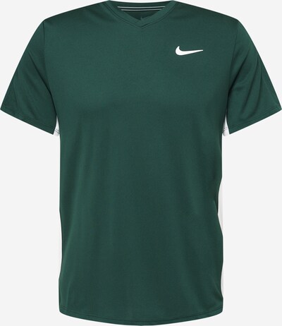 NIKE Functioneel shirt 'Victory' in de kleur Groen / Wit, Productweergave