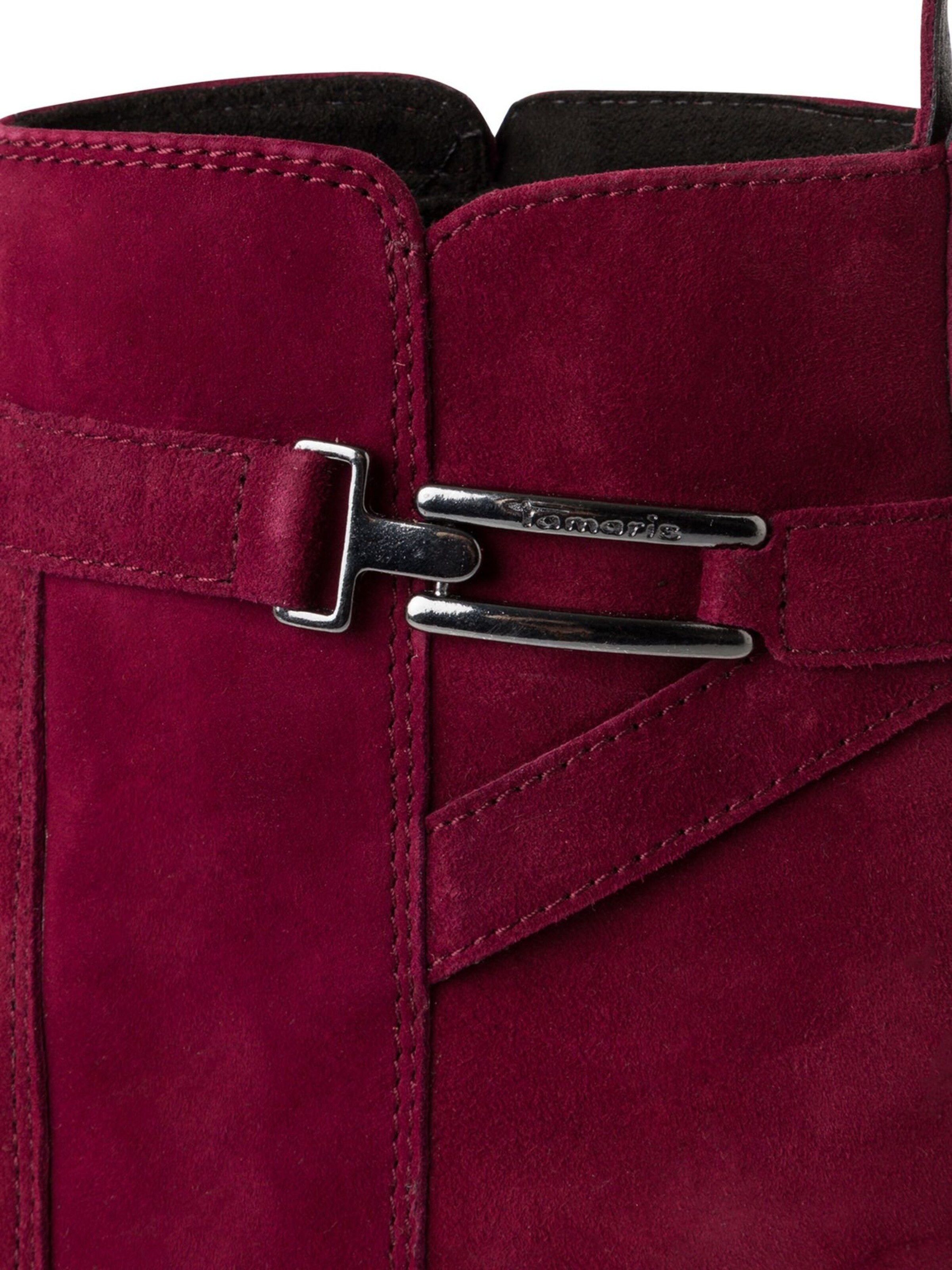 Tamaris Stiefelette in Rot