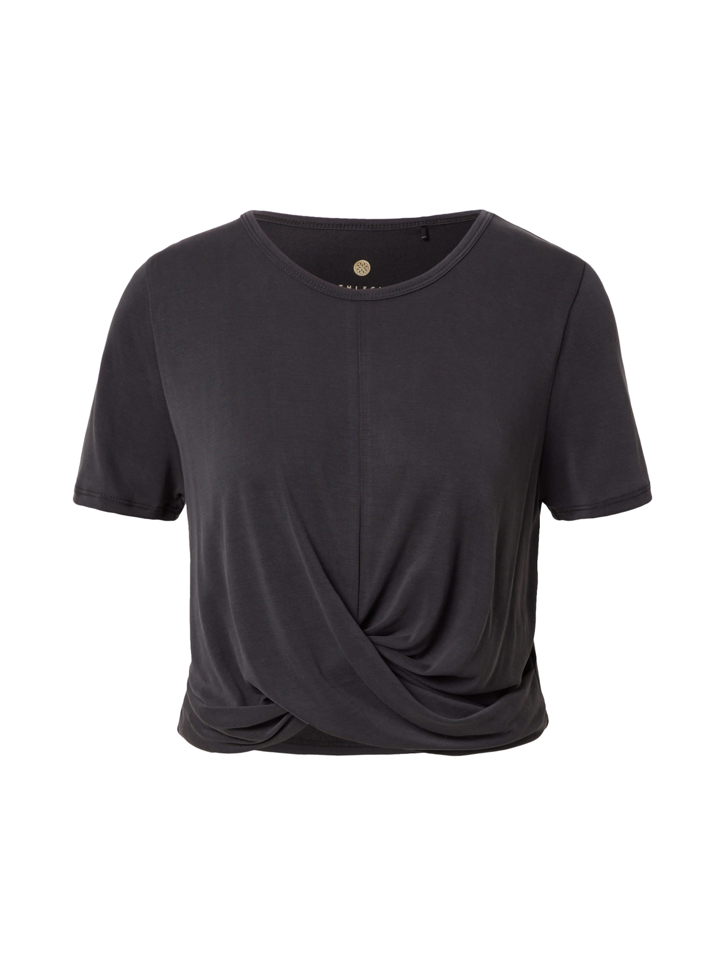 Athlecia Performance shirt 'Diamy' in Black: front