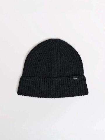 SANVT Mütze 'The Merino Beanie'‌ in Schwarz: Vorderseite
