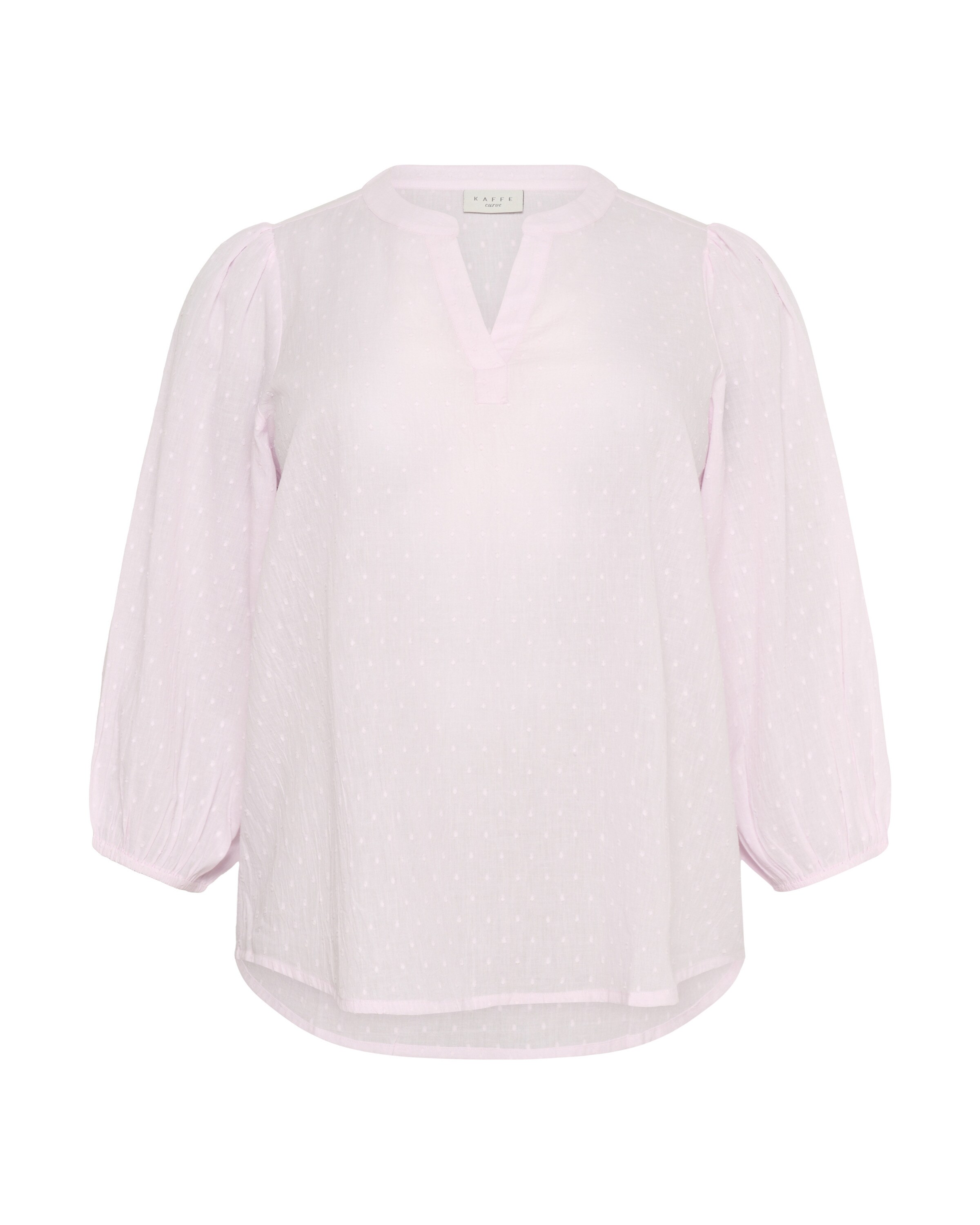 KAFFE CURVE - Blusa 'KCSilla' em rosa: frente