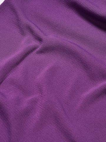 MANGO Pletena obleka 'Iris' | vijolična barva