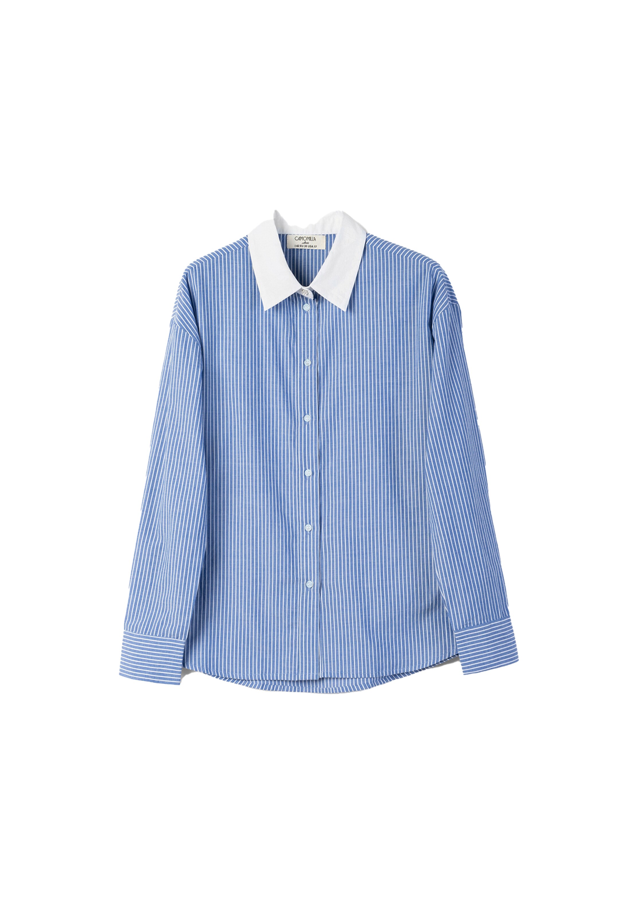 Camomilla Italia Blouse in Blue: front