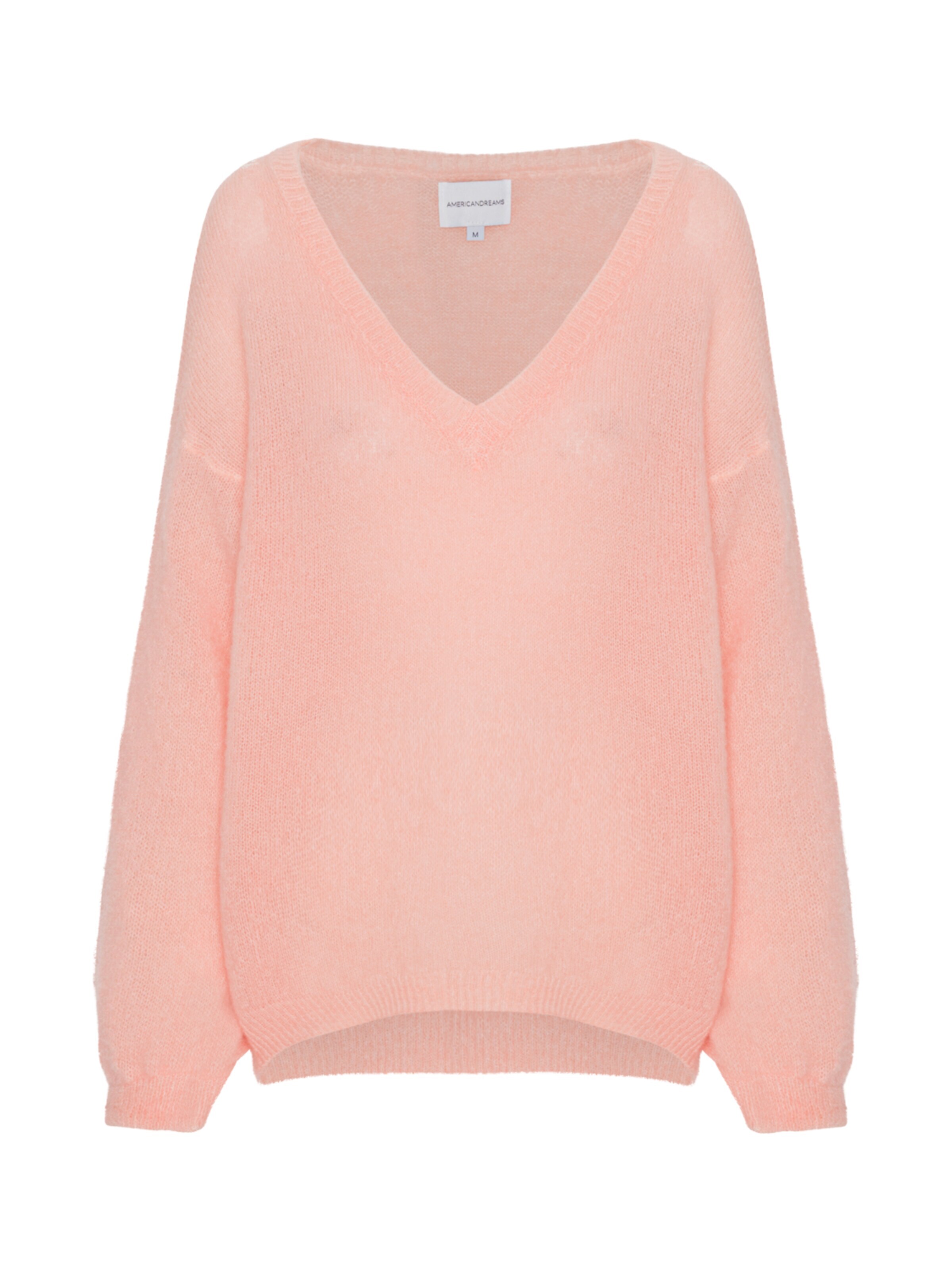 americandreams Pullover i overstørrelse 'Silja' i orange: forside