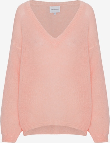 americandreams Oversizepullover 'Silja' in Orange: Vorderseite