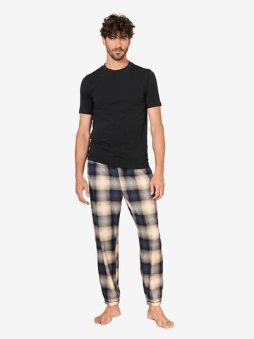 Pyjama long Next en noir : devant