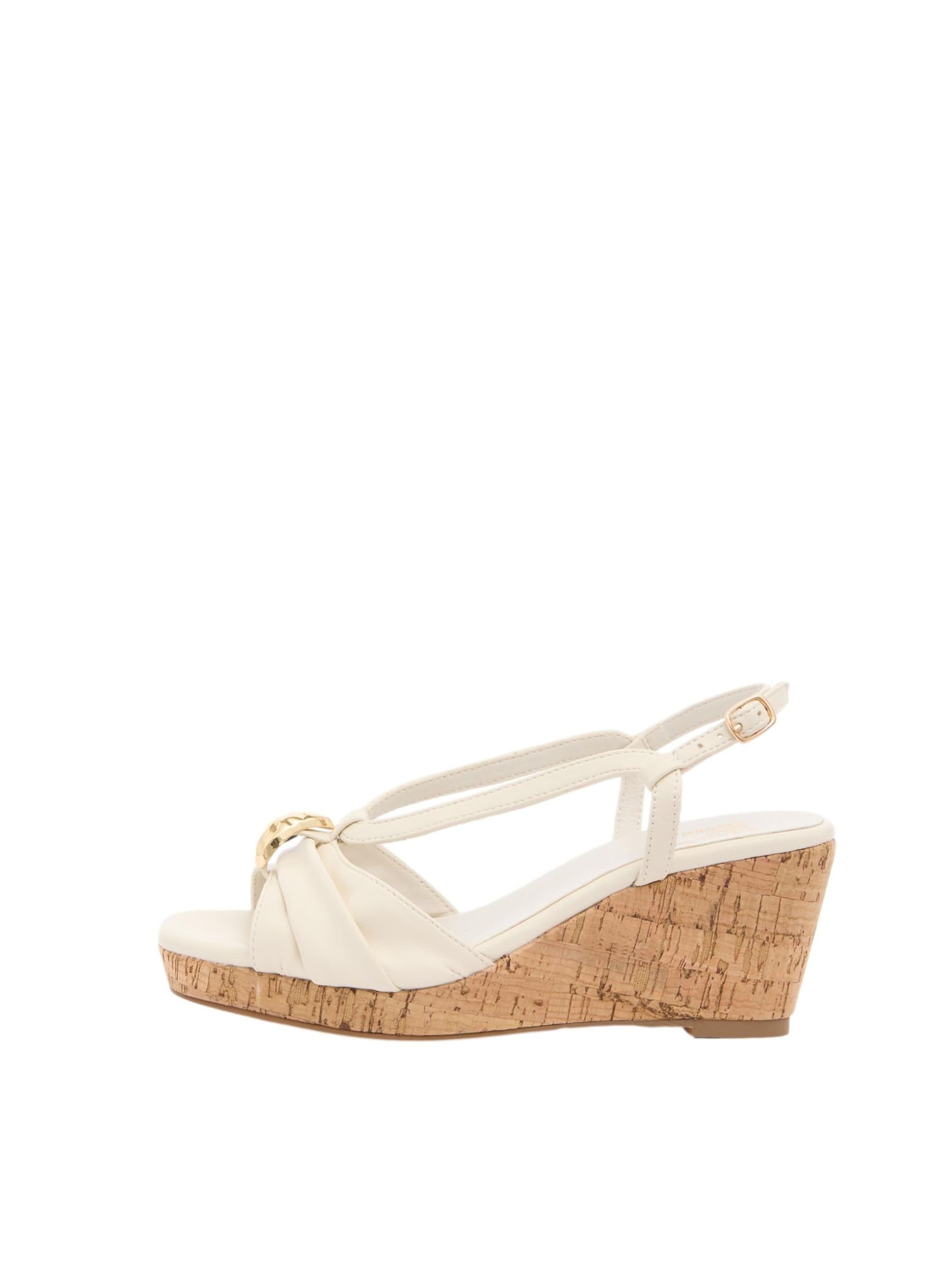 Friends Like These Sandaal in Wit: voorkant