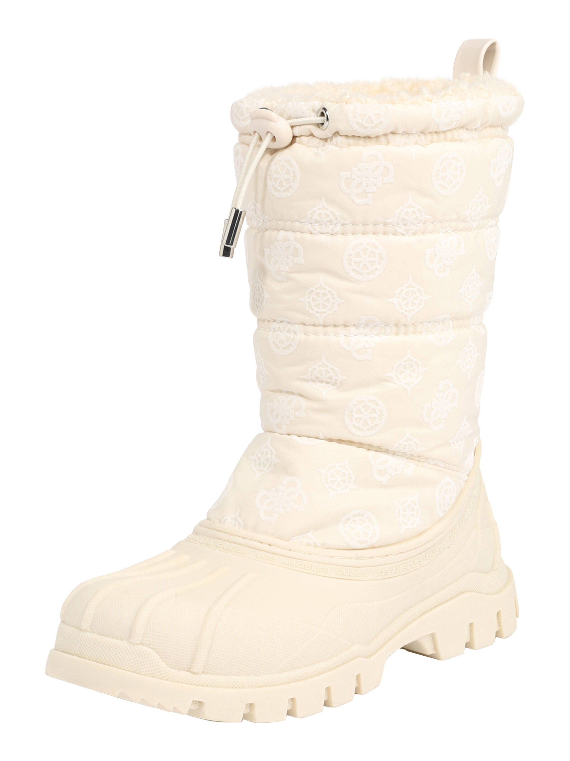GUESS Snow Boots 'AMORO' in Cream | ABOUT YOU