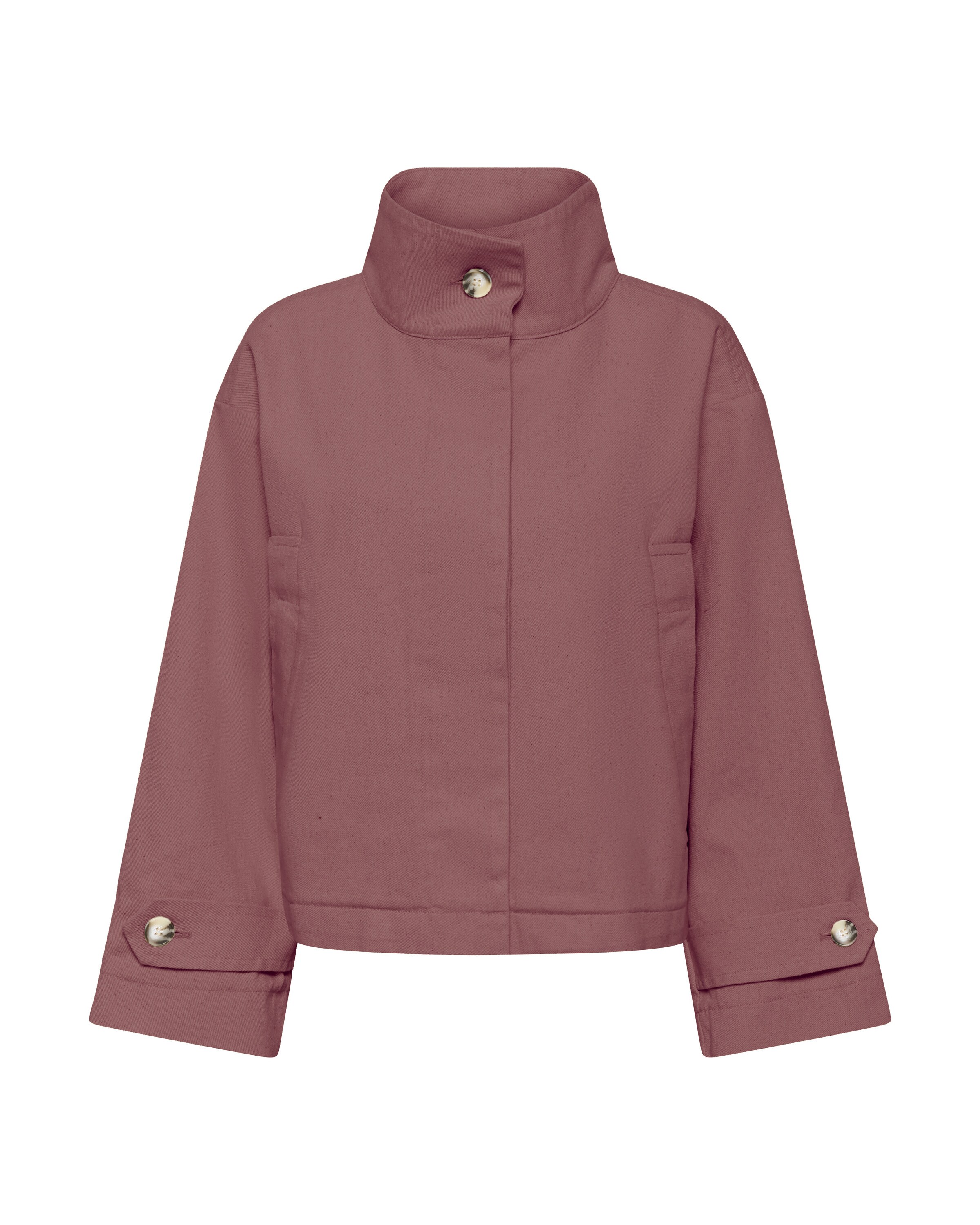 SOAKED IN LUXURY Tussenjas 'SLJannine' in Roze: voorkant