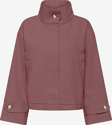 SOAKED IN LUXURY Tussenjas 'SLJannine' in Roze: voorkant