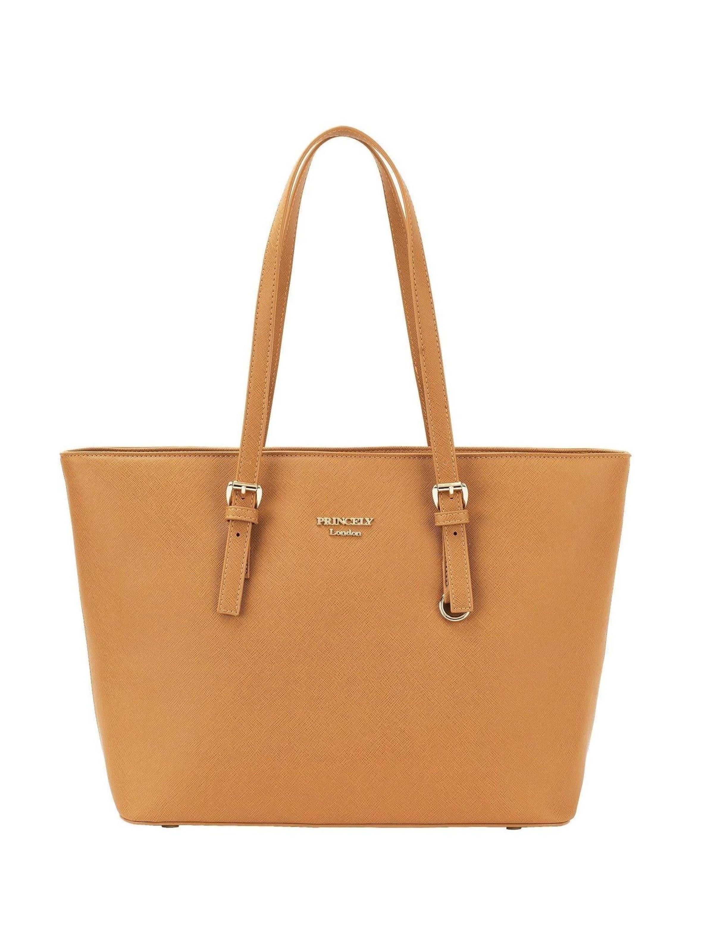 Princely London - Shopper 'Beverly' en marrón: frente