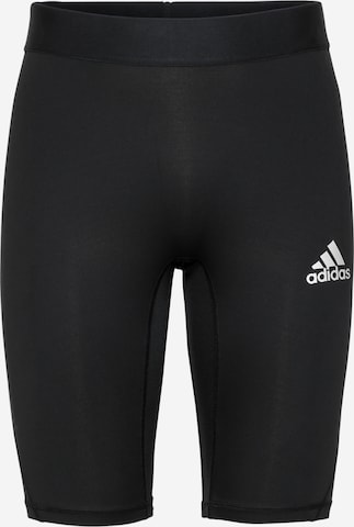 Pantaloncini intimi sportivi 'AlphaSkin' di ADIDAS SPORTSWEAR in nero: frontale