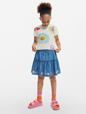 Tricou de la Desigual pe alb