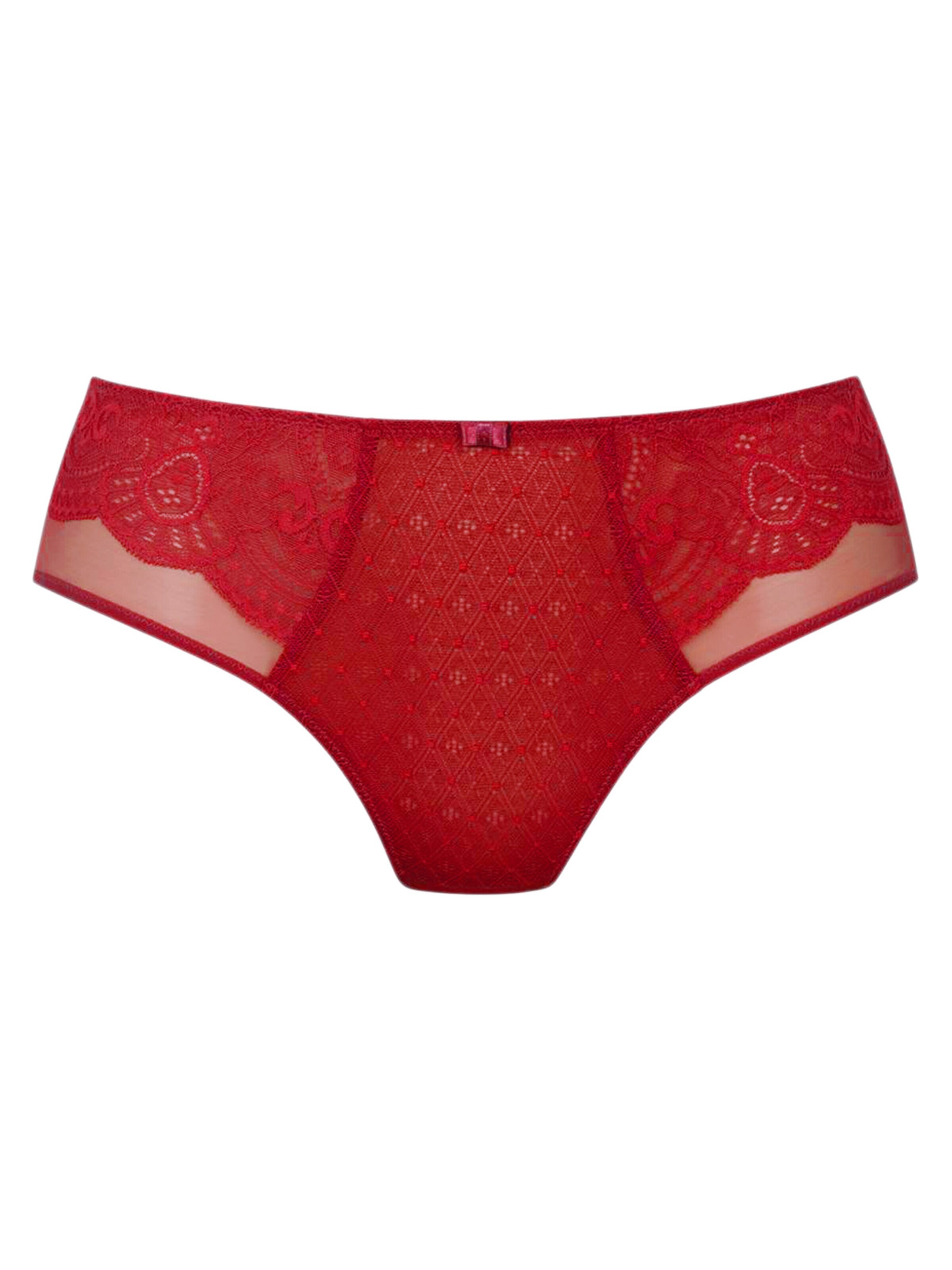 ROSA FAIA Slip 'Selma'‌‌ in Rot: Vorderseite
